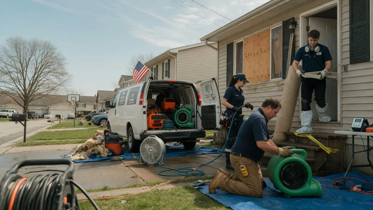 Water Damage Restoration in Crum, WV near me